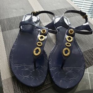 Coach Jelly Sandals